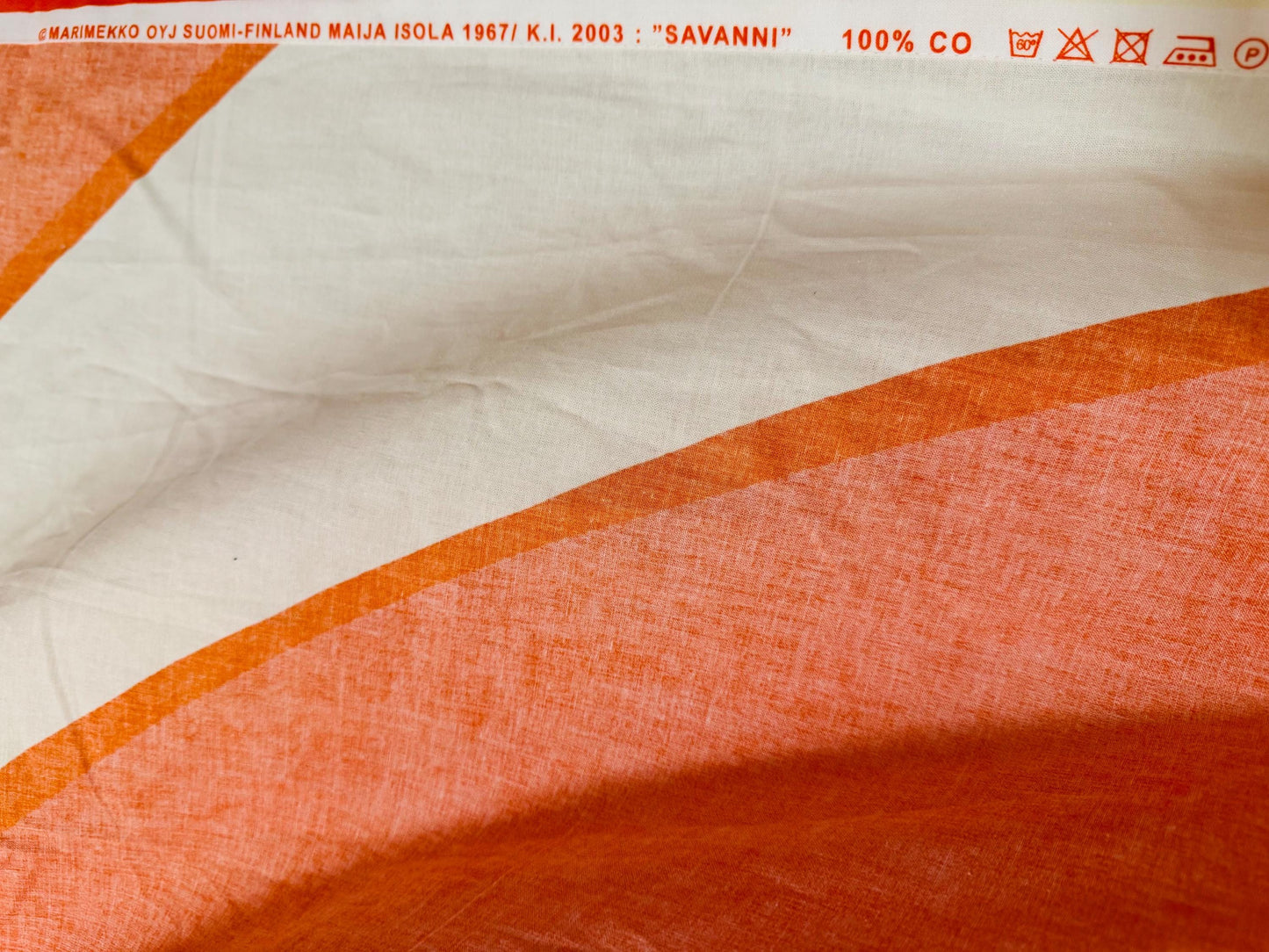 Marimekko "Savanni" Vintage Fabric by Maija Isola, 2003 — Made in Finland