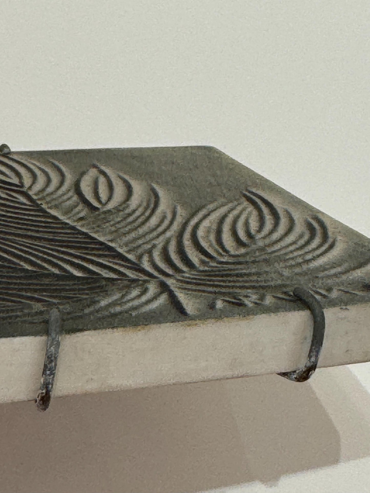 Arabia Finland “Havunoksa” (Pine Twig) Handmade Ceramic Art Piece by Brita Heilimo – 1950s