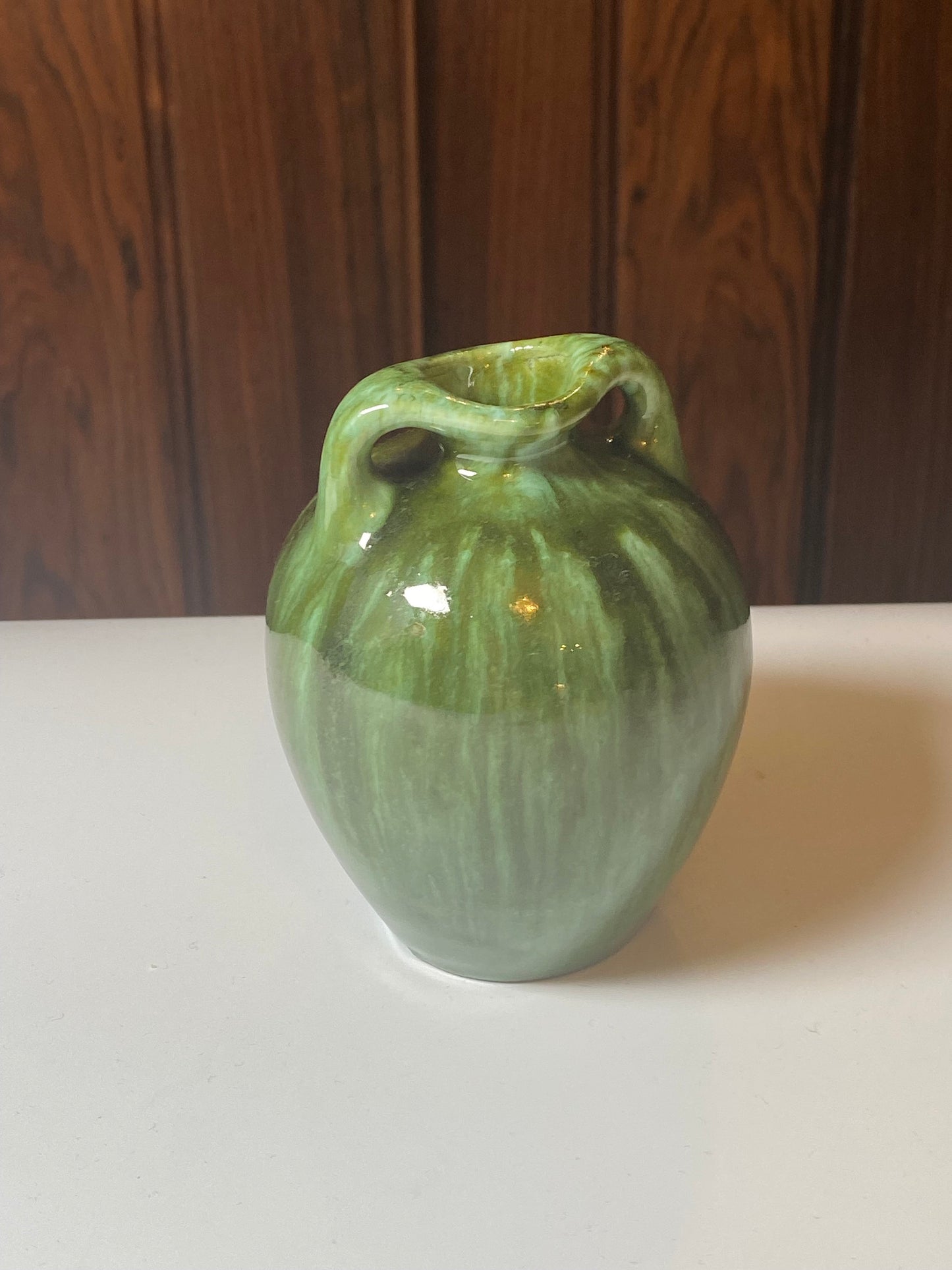 Classic beautiful Kupittaan savi Pottery vase 1950s - Made in Finland
