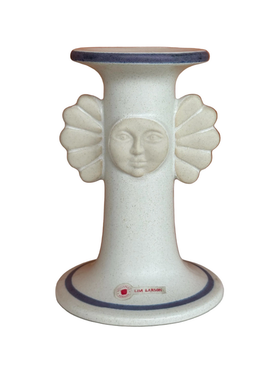 Collectable/LISA LARSON, Rare candleholders named “Lina”, for Höganäs, 1980s, made in Sweden