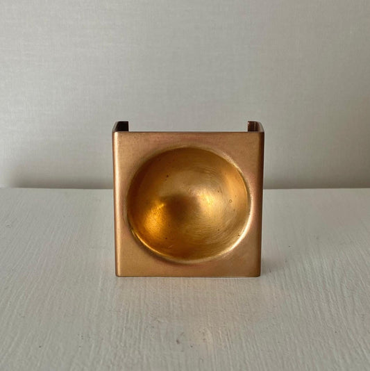 Collectable vintage- Tapio Wirkkala bronze art object with signature, Made in Finland