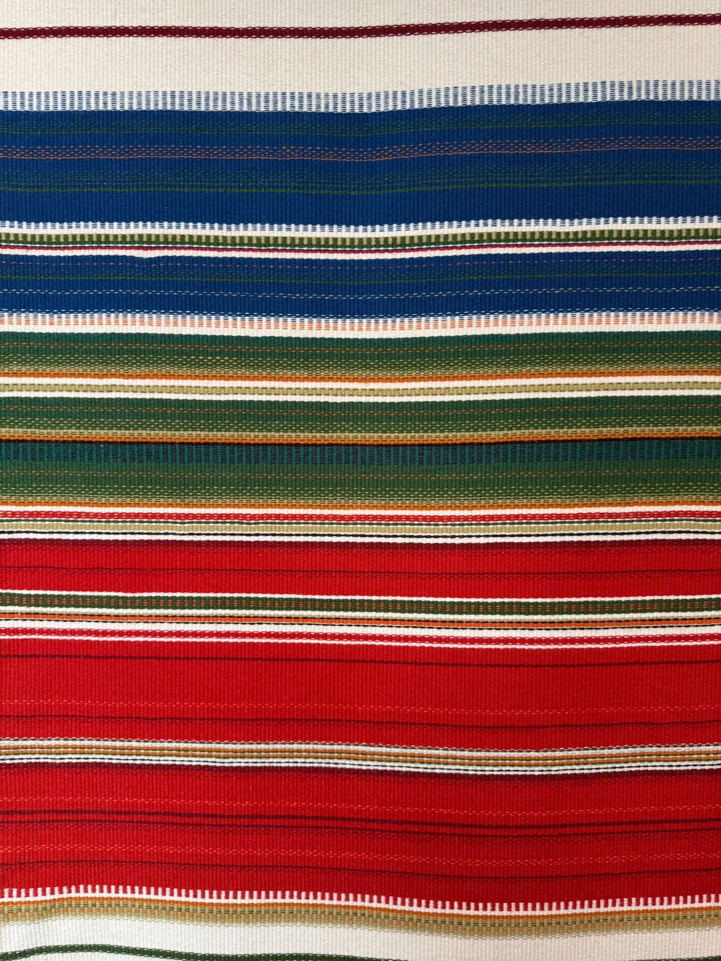 Mid Century Modern Vintage Finnish handmade wall woolen Rug (Raanu) by Salme Tervonen for Kainuun Pirtti, made in Finland