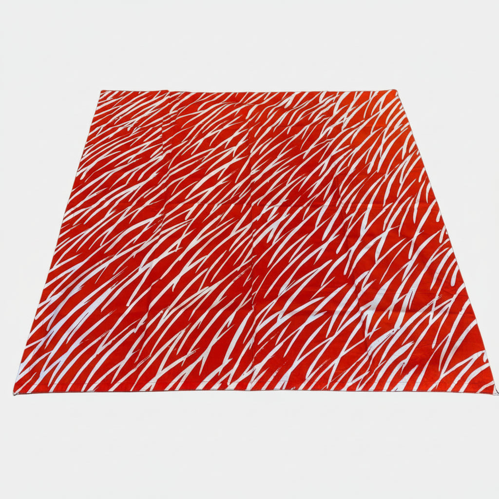 Rare/Vintage Marimekko Curtain “Taiga” designed by Fujiwo Ishimoto, 1978, made in Finland