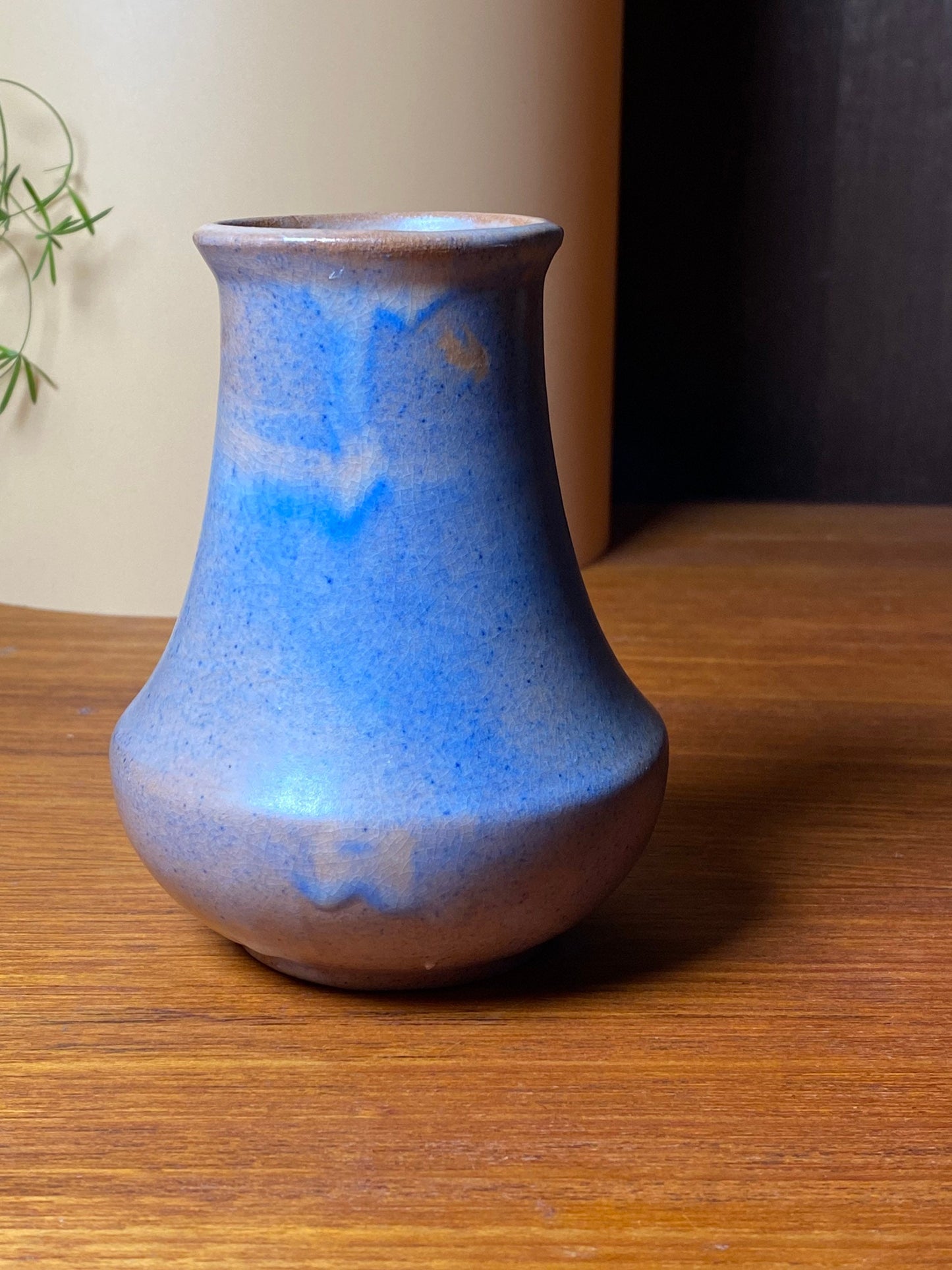 Classic beautiful Kupittaan savi Pottery vase 1950s - Made in Finland