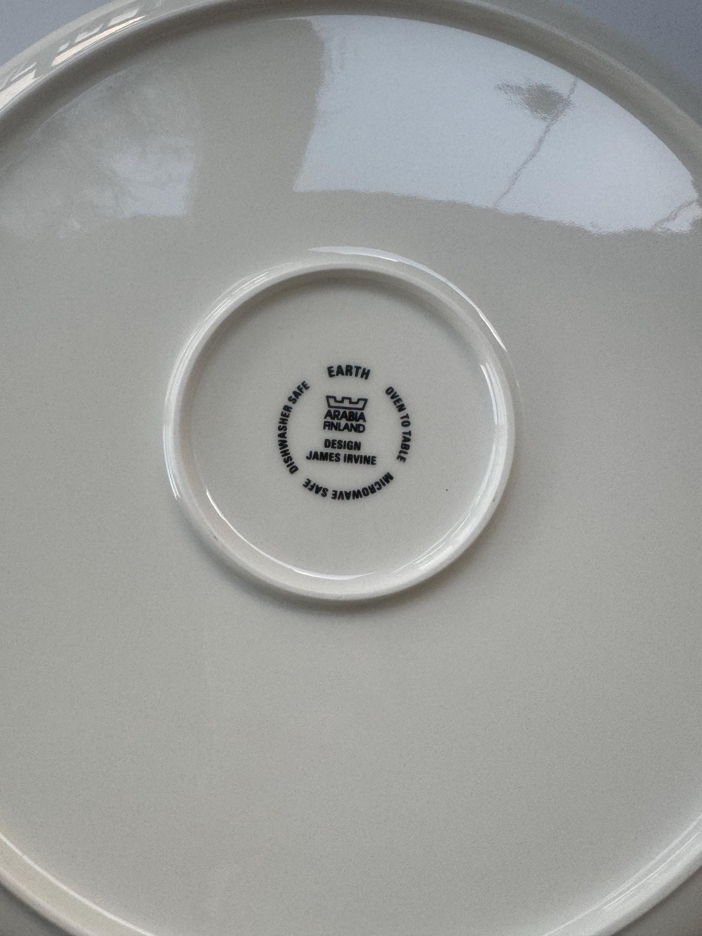 Arabia Finland Ceramic Plates – Set of 3 by James Irvine, 2000