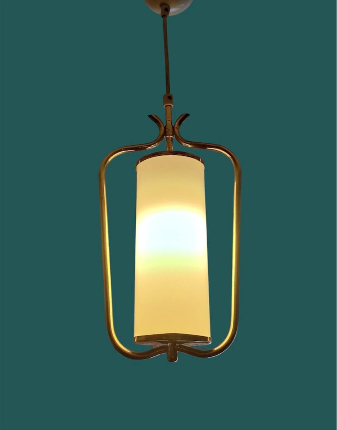 Mid century modern original vintage ceiling pendant lamp by Valinte, Finland.1950s