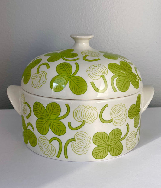 Vintage Arabia Finland Apila Ceramic Container by Birger Kaipiainen, 1971