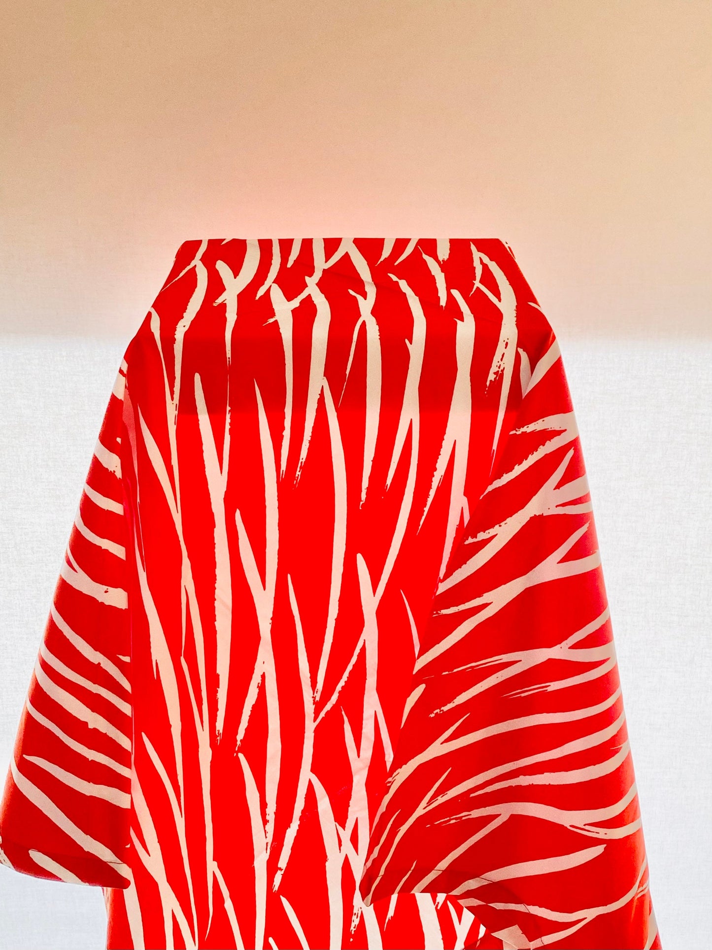 Rare/Vintage Marimekko Curtain “Taiga” designed by Fujiwo Ishimoto, 1978, made in Finland