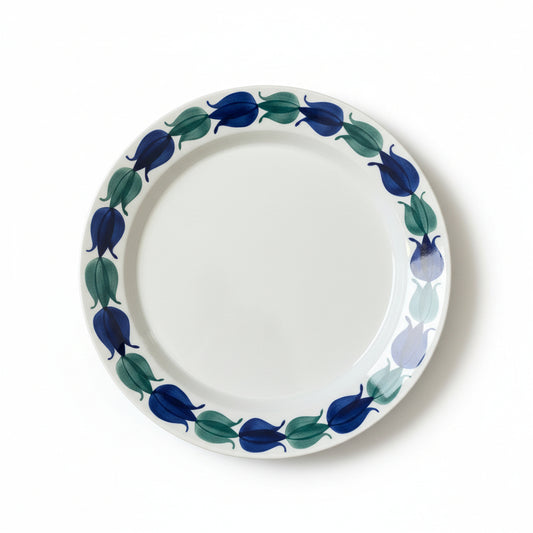 Arabia Finland 'Birca' Hand Painted Ceramic Plate by Raija Uosikkinen – 1965