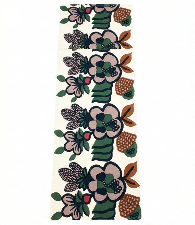 Rare Collectable /big size/ vintage Marimekko curtain/tablecloth named “Oona”  designed by Maija Isola , Made in Finland in 1969