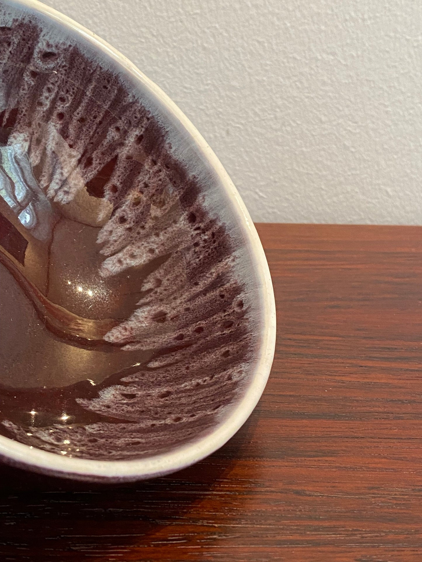 With original tag/ a set of Classic beautiful Kupittaan savi Pottery vase and bowl 1950s - Made in Finland