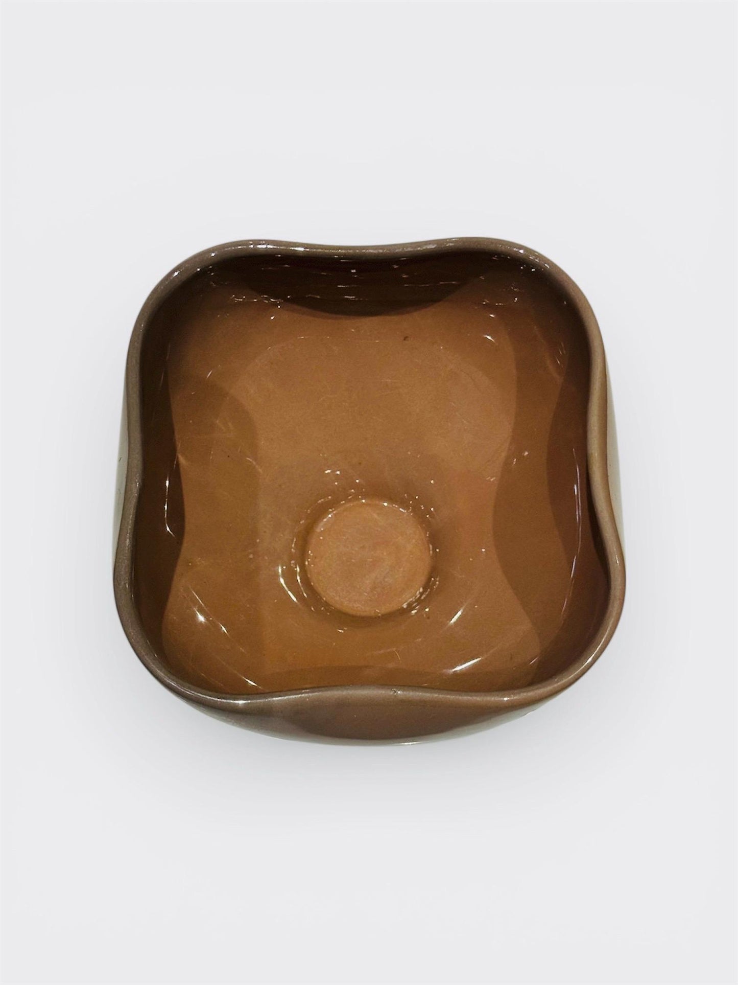 Arabia Finland Signed Stoneware Art Bowl by Kurt Ekholm – Rare, 1930s, Made in Finland
