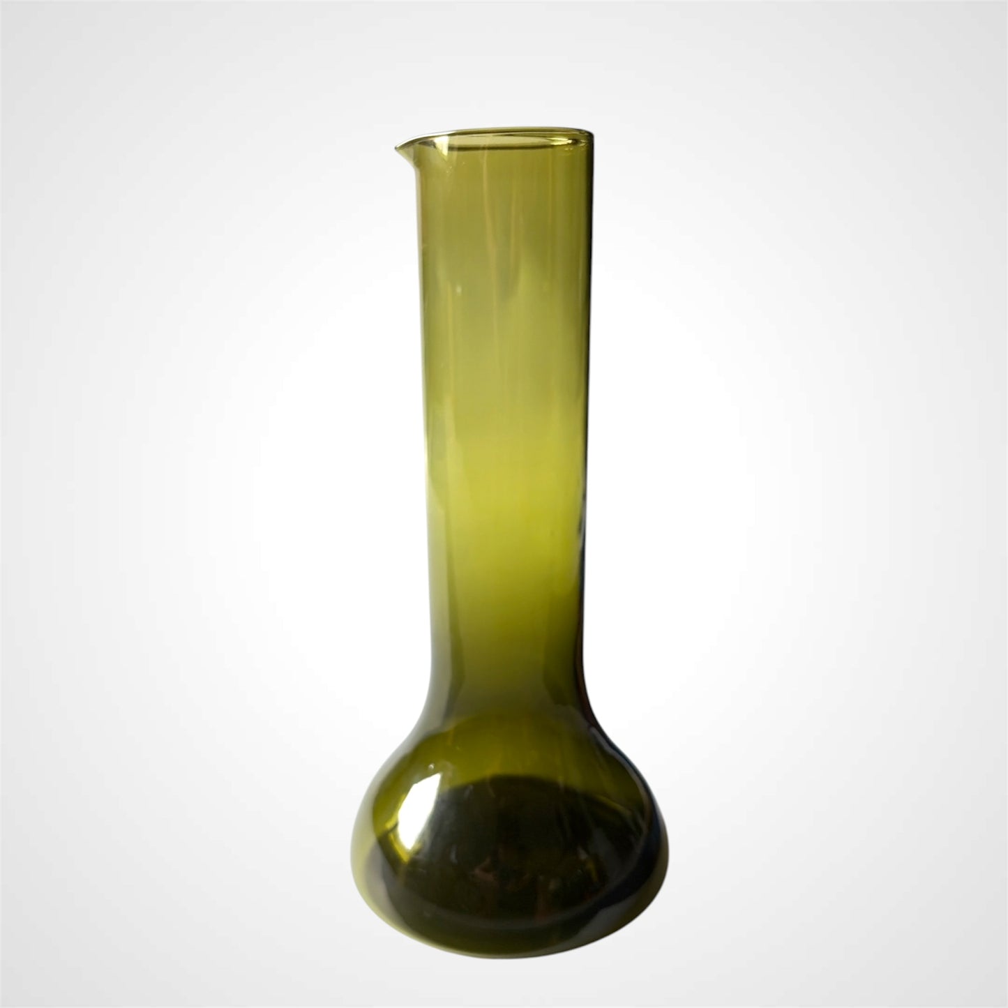 Timo Sarpaneva Pitcher No. 2520 – Mould Blown Glass, Signed