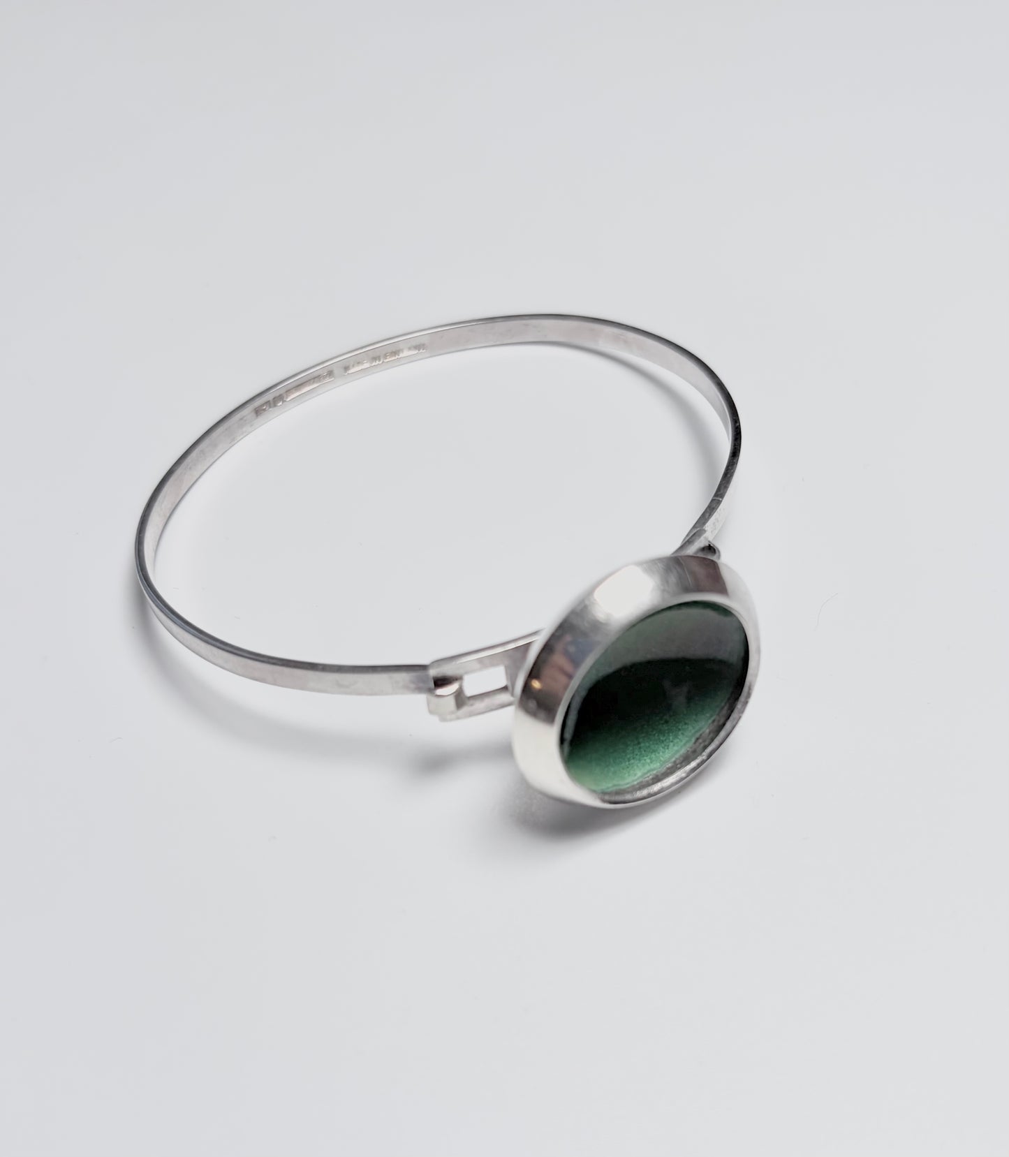 Jorma Laine Modernist Abstract Sterling Silver Brooch, 1972 — Kultateollisuus Ky, Made in Finland