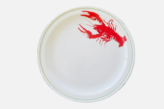 Arabia Finland Vintage Crayfish Dinner Plate – Made in Finland (1949–1970)