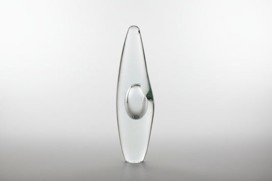 Vintage glass Vase "Orkidea" by Timo Sarpaneva for Iittala, 1950s, made in Finland
