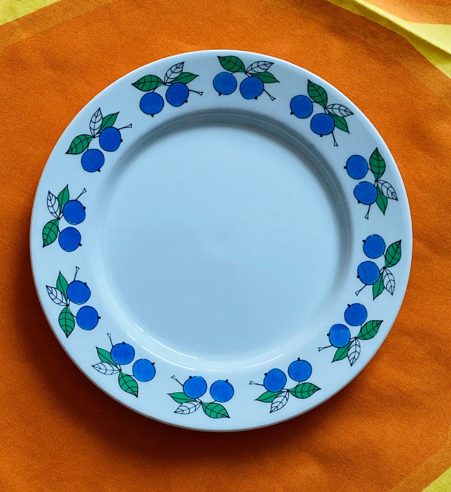 Arabia Finland “Marja” Plate by Esteri Tomula – Super Rare, Made in Finland