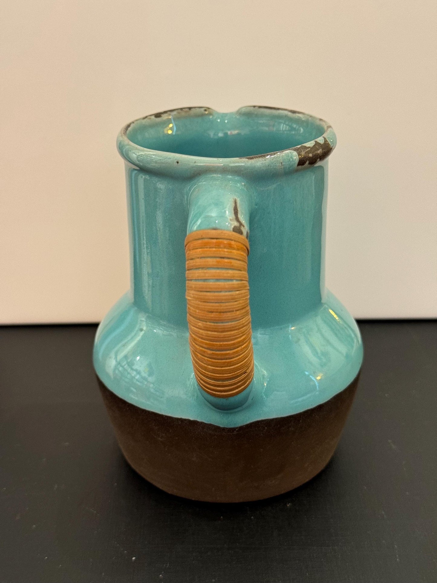 Classic beautiful Kupittaan savi Pottery vase 1950s - Made in Finland