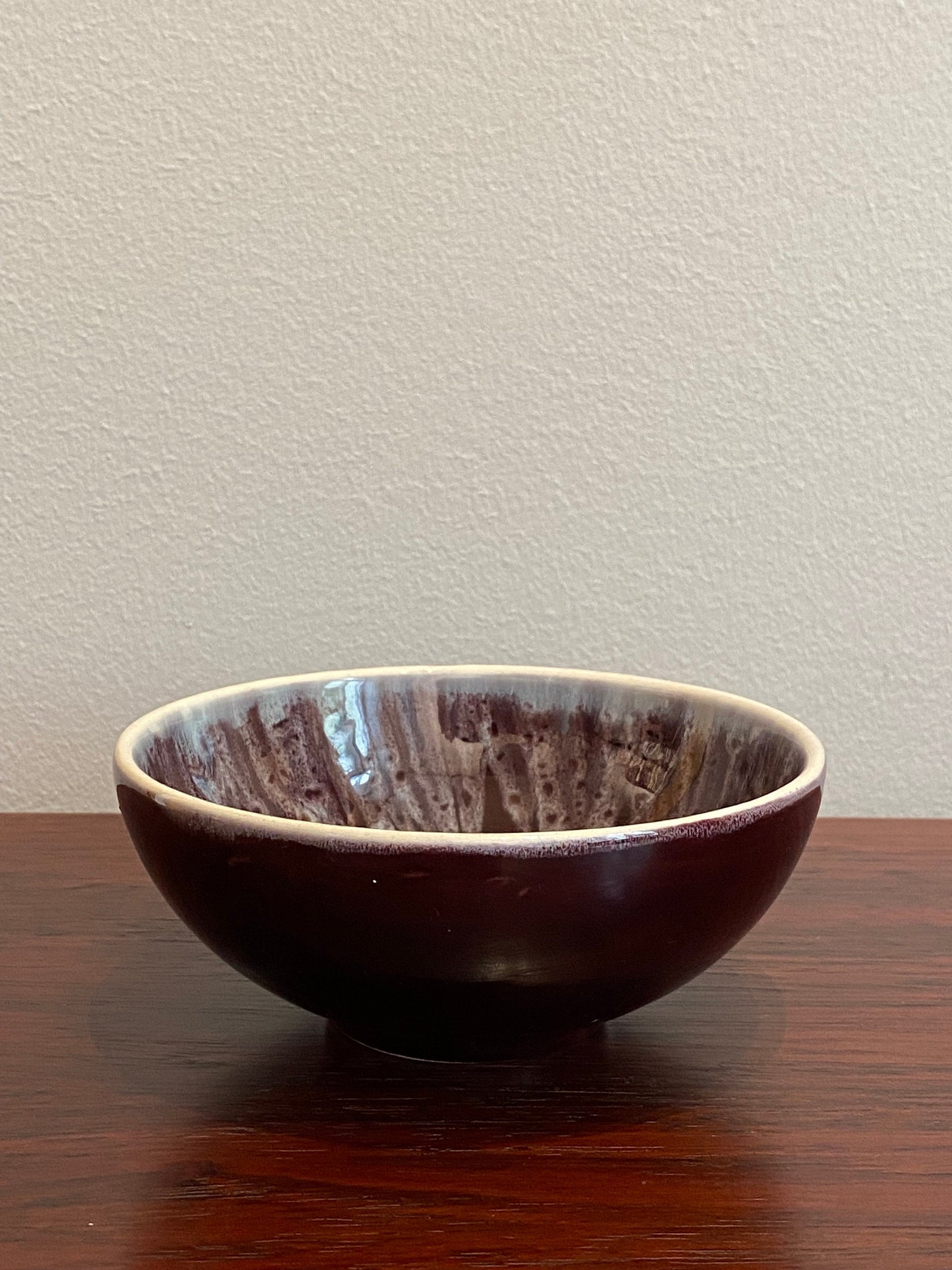 With original tag/ a set of Classic beautiful Kupittaan savi Pottery vase and bowl 1950s - Made in Finland