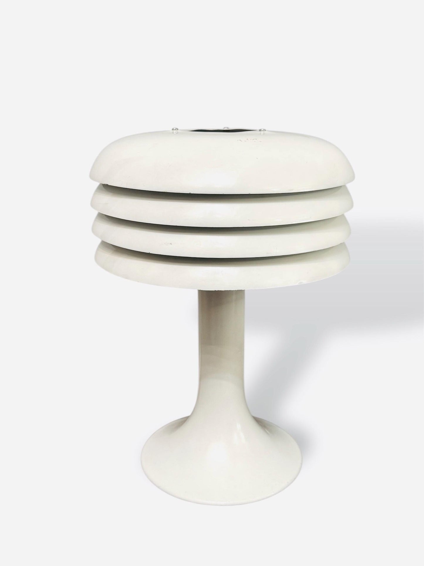 With tag / Vintage Hans-Agne Jakobsson table lamps, model BN-26 in white lacquered aluminium