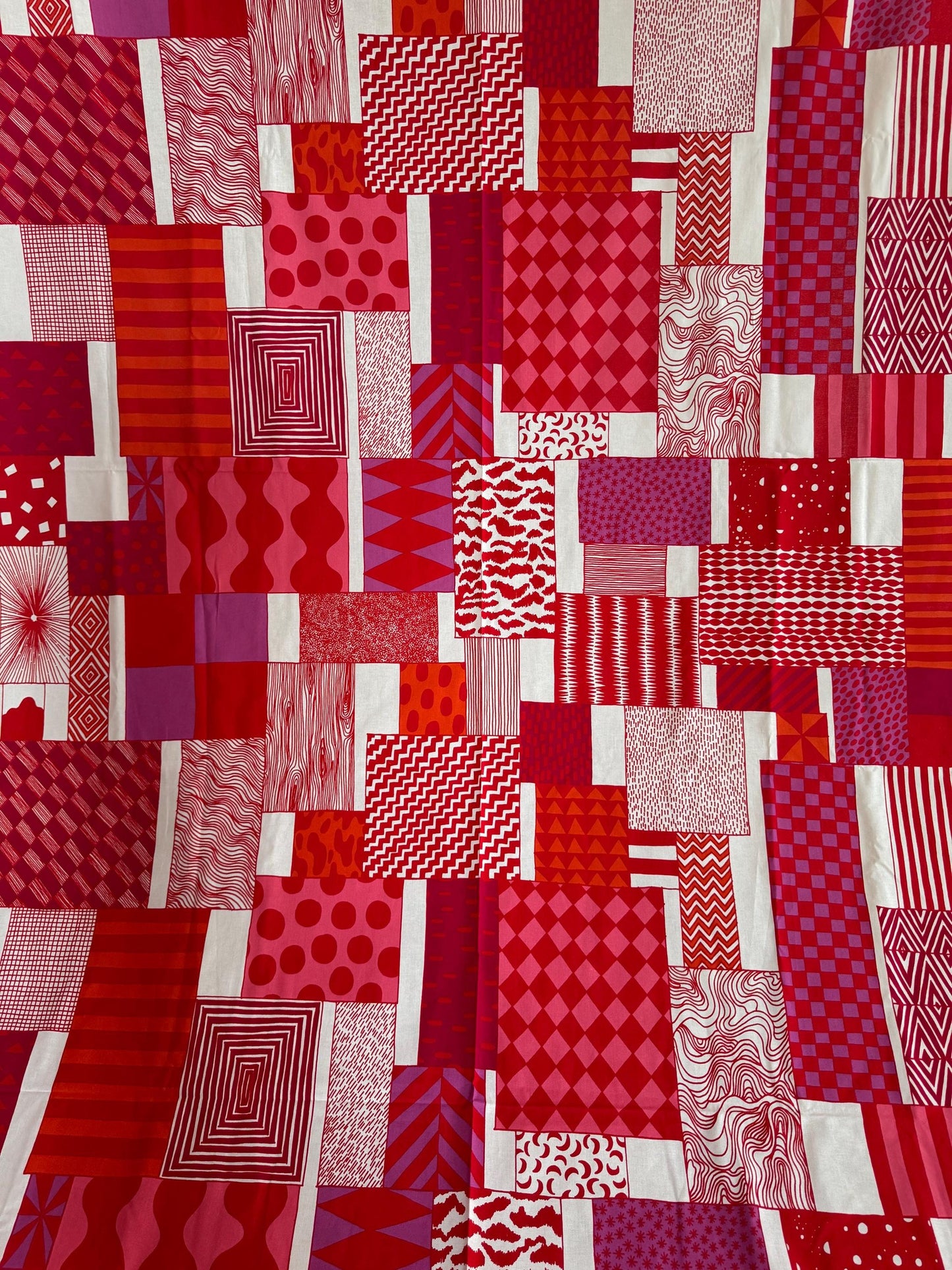 Marimekko fabric/curtain/table cloth designed by Maija Louekari named “Ajatus on Tärkein” in Englis ”The thought is the most important”