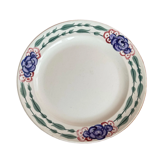 Unseen /Rare/vintage Arabia Finland hand painted ceramic plate  by Raija Uosikkinen Made in Finland