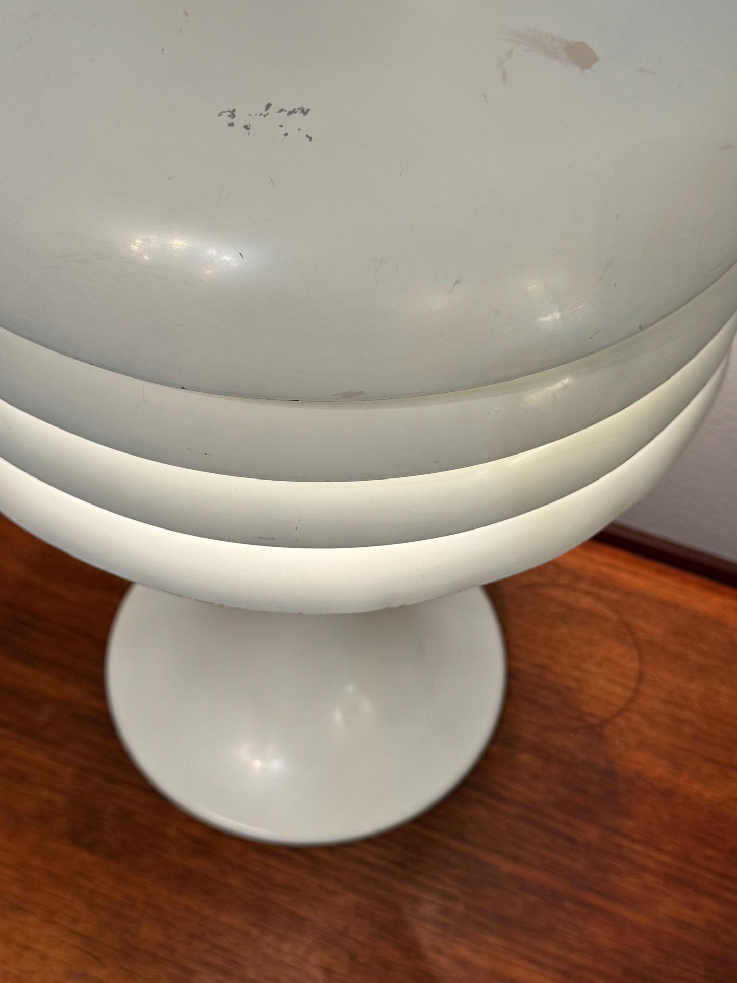 With tag / Vintage Hans-Agne Jakobsson table lamps, model BN-26 in white lacquered aluminium