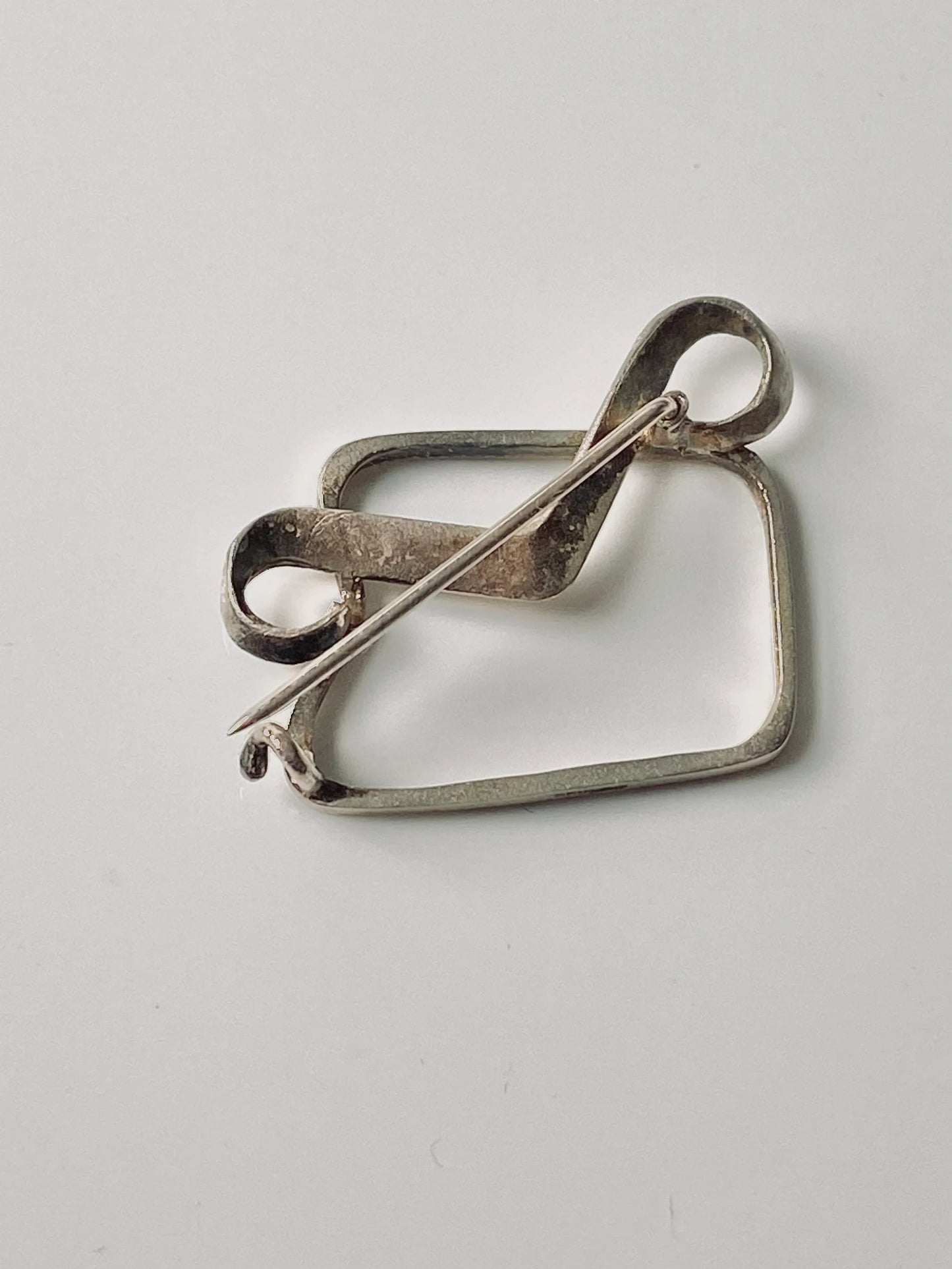 Alvar Aalto Paimio Chair Silver Brooch – Sirokoru Oy for Alvar Aalto Foundation