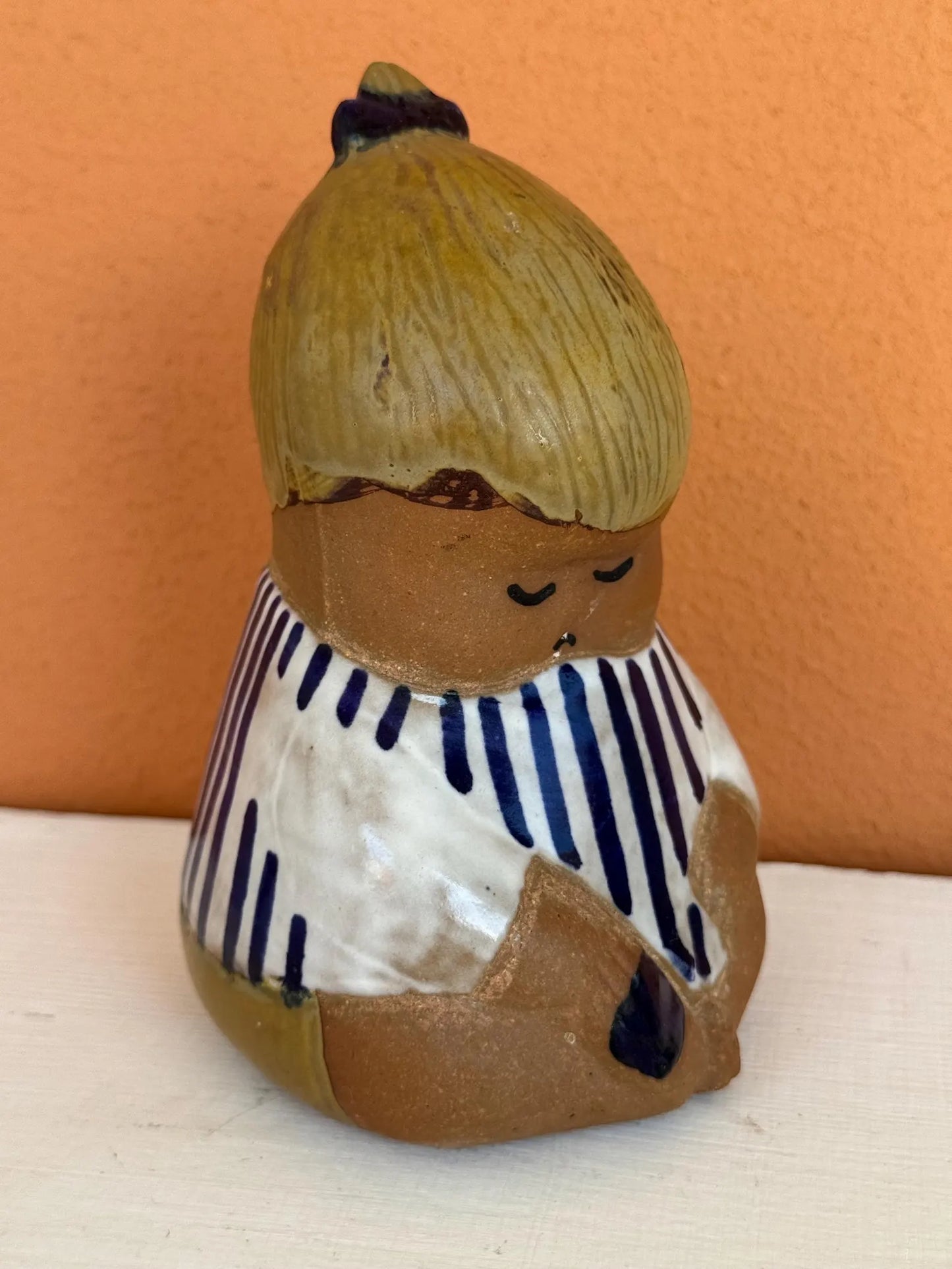Lisa Larson – “Johanna” Ceramic Figure, Larson’s Kids Series, Gustavsberg 1962