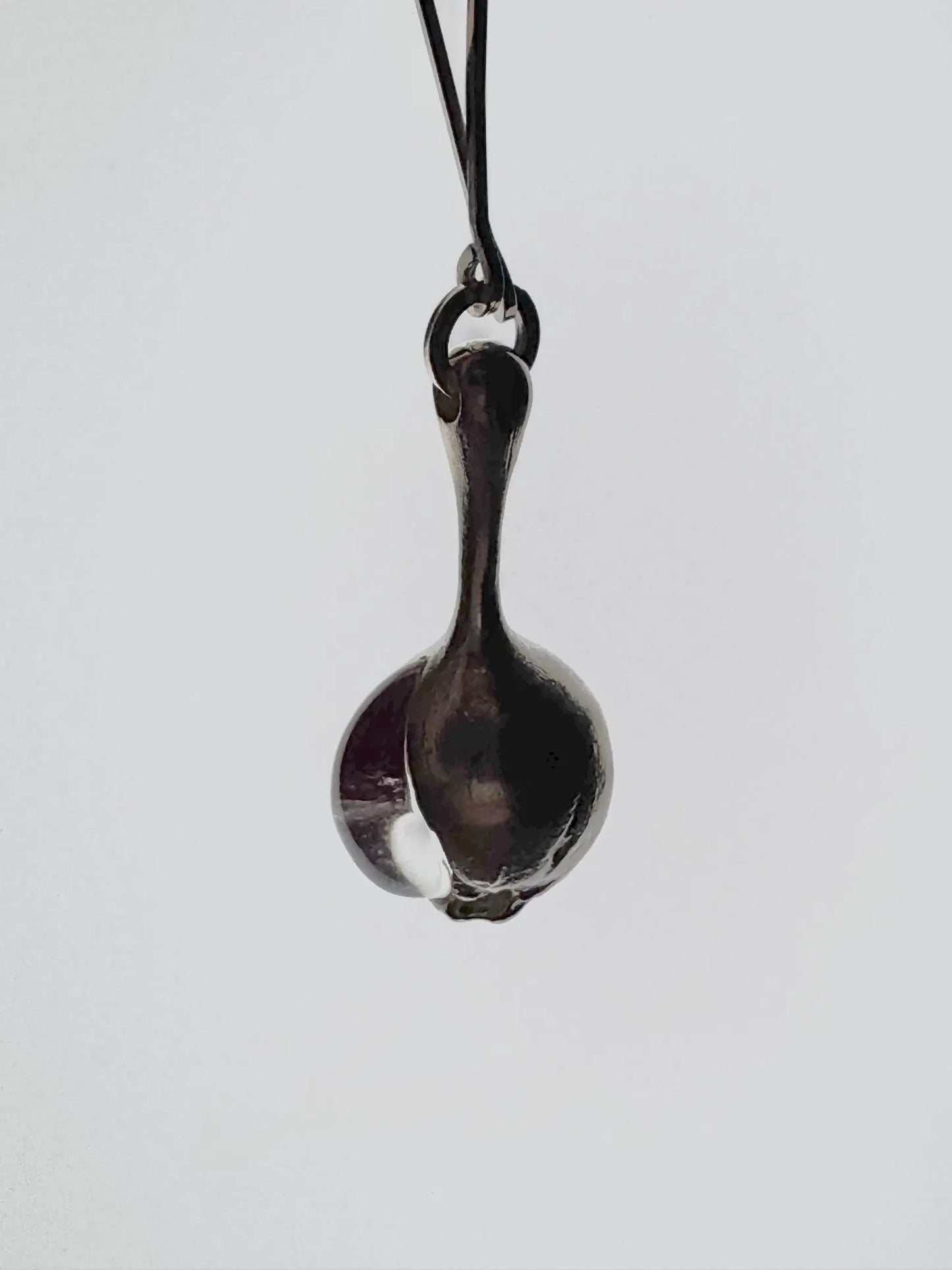 Björn Weckström "Nectaris" Silver & Acrylic Pendant, Lapponia Finland 1977