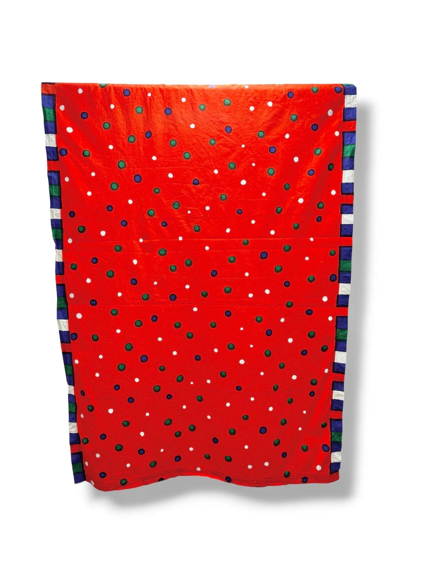 Vintage Marimekko Karpeld Tablecloth / Curtain by Katsuji Wakisaka, Finland 1974, 188 x 125 cm