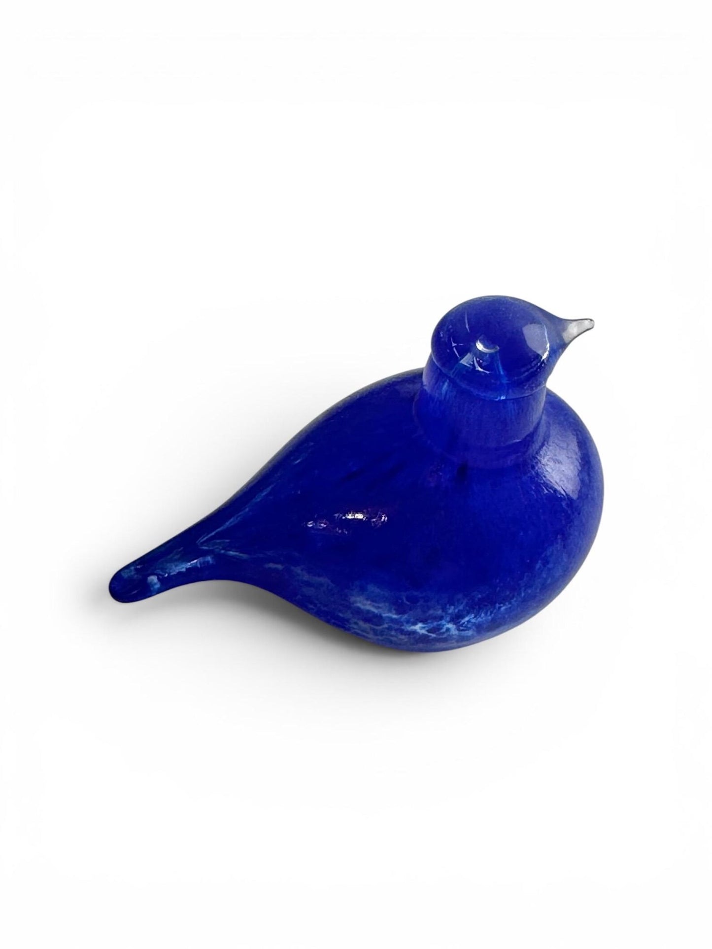 Nuutajärvi Glass Bird by Oiva Toikka, 1990 — Signed, Hand Blown, Made in Finland
