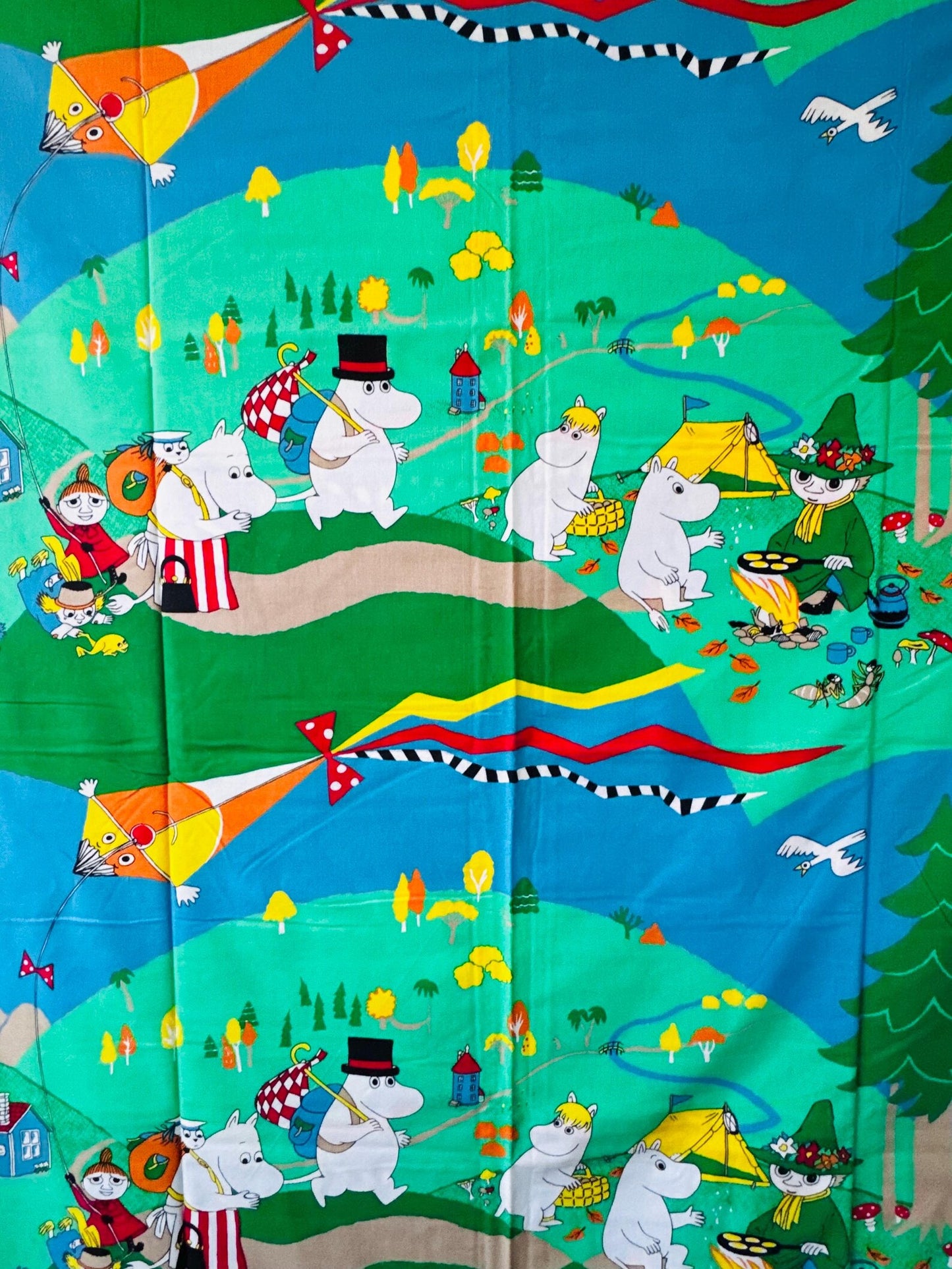 Finlayson Moomin Vintage Children's Duvet Cover, 1991 — Made in Finland