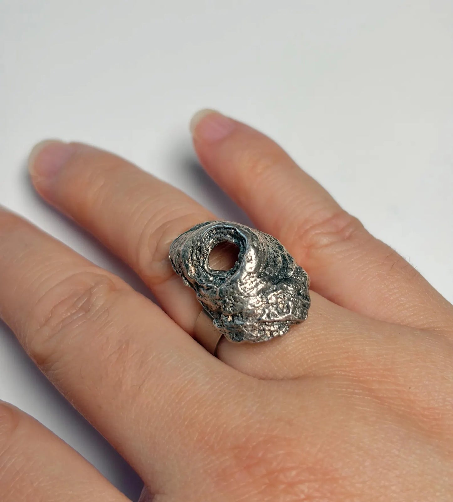 Outa Sterling Silver Ring – Helky Juvonen for Nestor Westerback, 1972