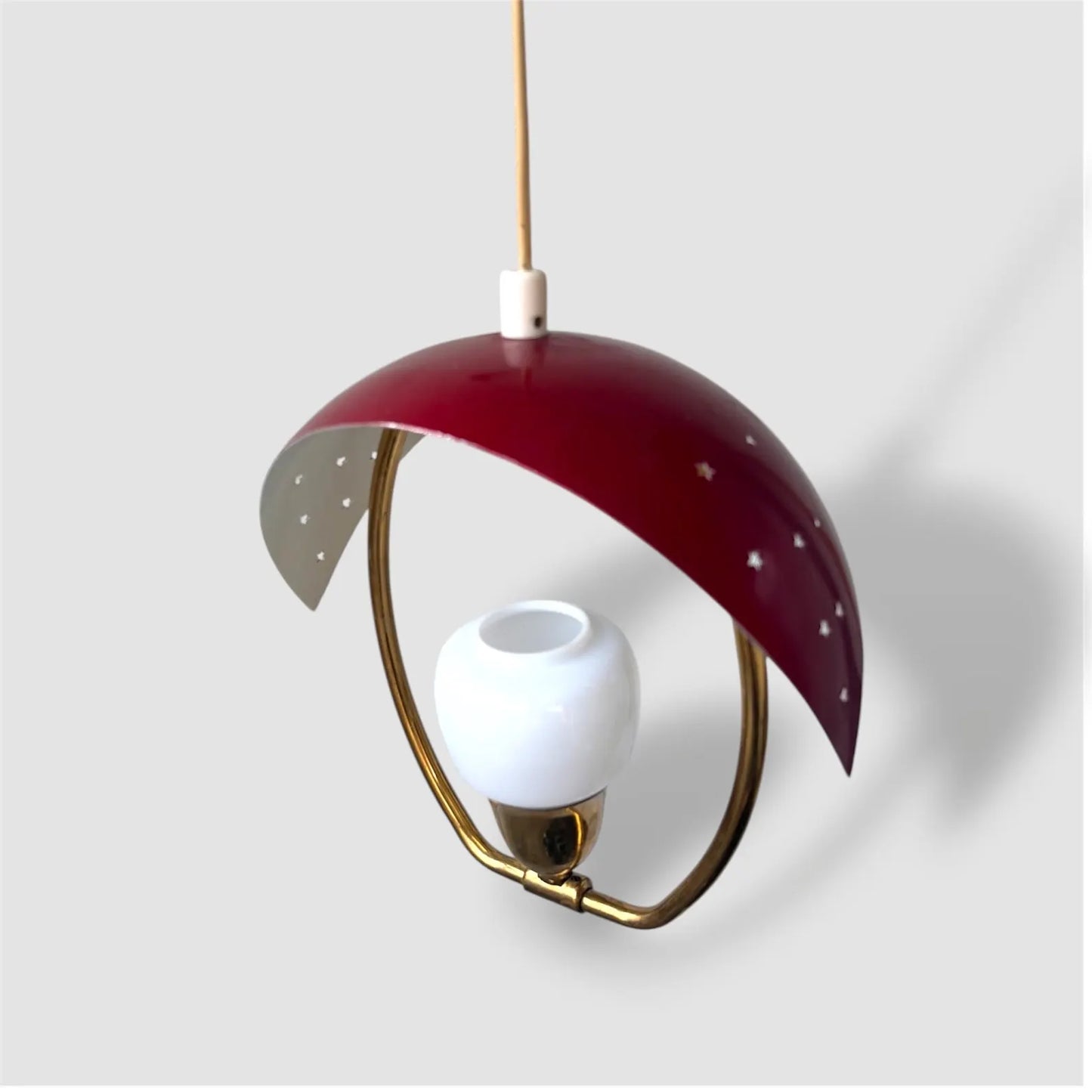 Valinte "Nukkumatti" Vintage Ceiling Pendant Lamp, 1950s – Finnish Design Icon