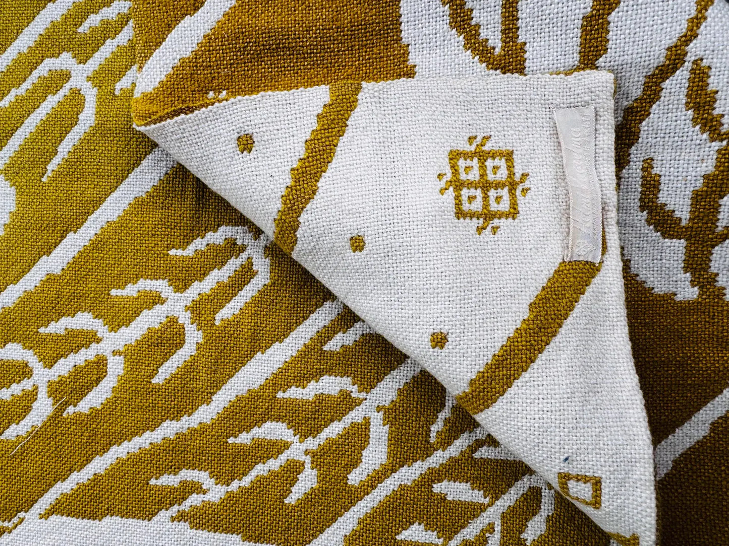 Vintage Finnish Woolen Tapestry (Täkänä) by Maija Kolsi-Mäkelä for Helmi Vuorelma, 1950s