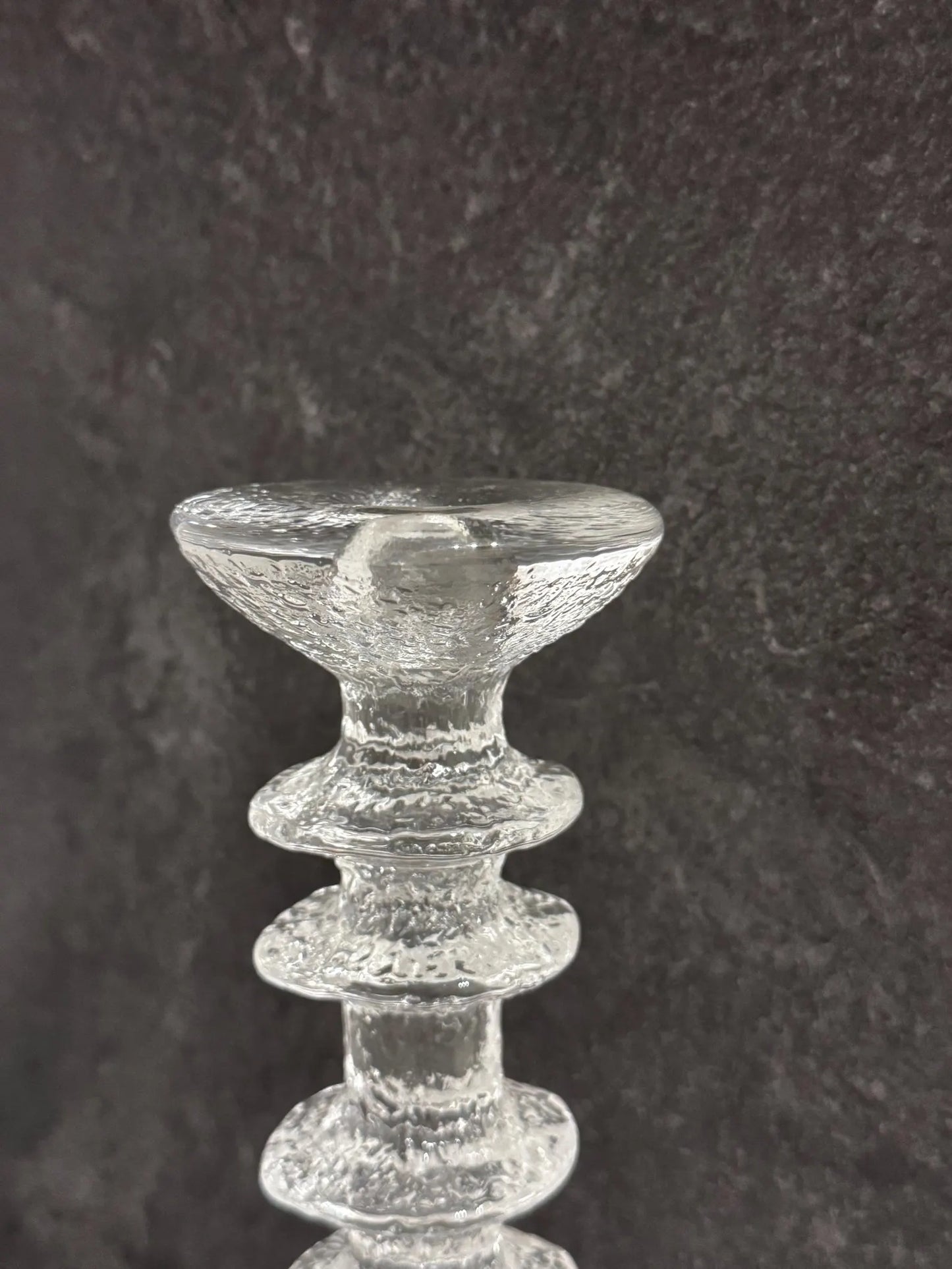 Vintage Iittala 'Festivo' Candleholder by Timo Sarpaneva, Finland 1966