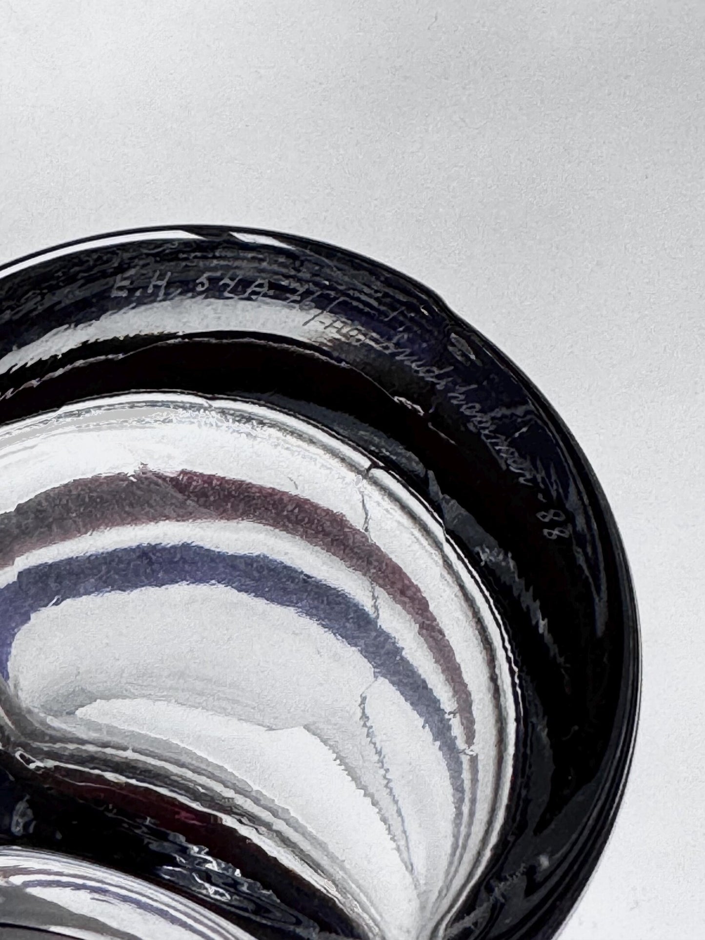 Limited Edition Art Glass Vases by Erik Höglund for Lindshammar, Sweden 1988 – 76/100
