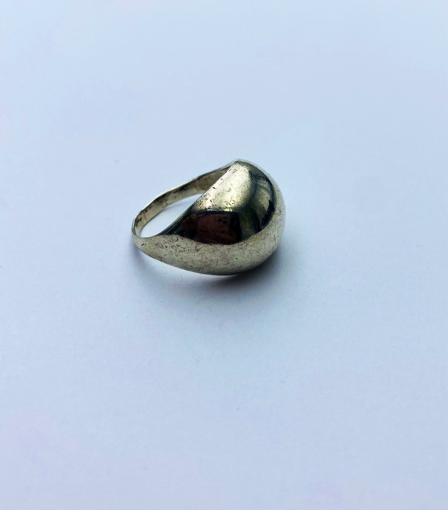 Vintage Modernist Aarikka Ring made by Kaija Aarikka , 1960s, Made in Finland