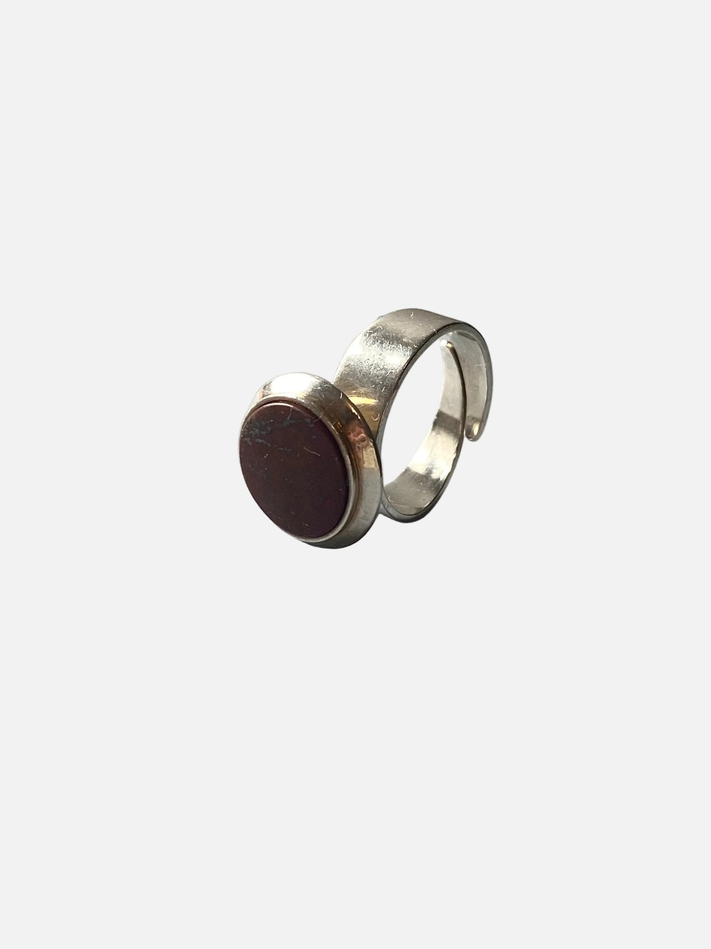 Rare Finnish Modernist Abstract Sterling Silver Ring – Jorma Laine for Kultateollisuus Ky, 1973