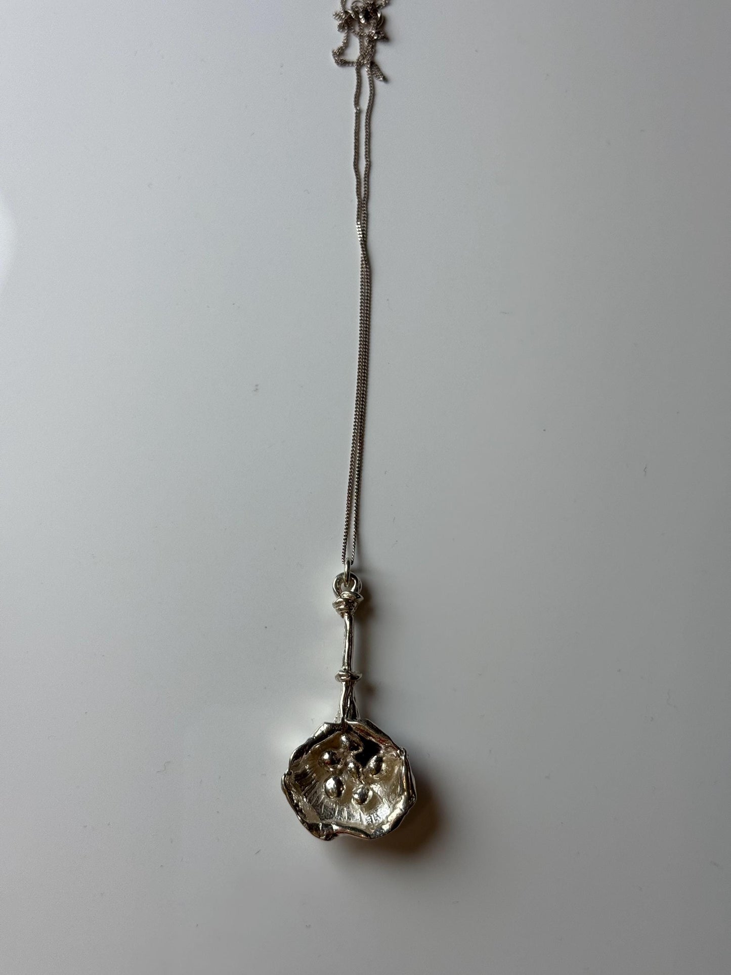 Original piece from 1977/Modernist /a wonderful handmade pendant designed by Kalevala Koru designer Holger Lindström , Made in Finland