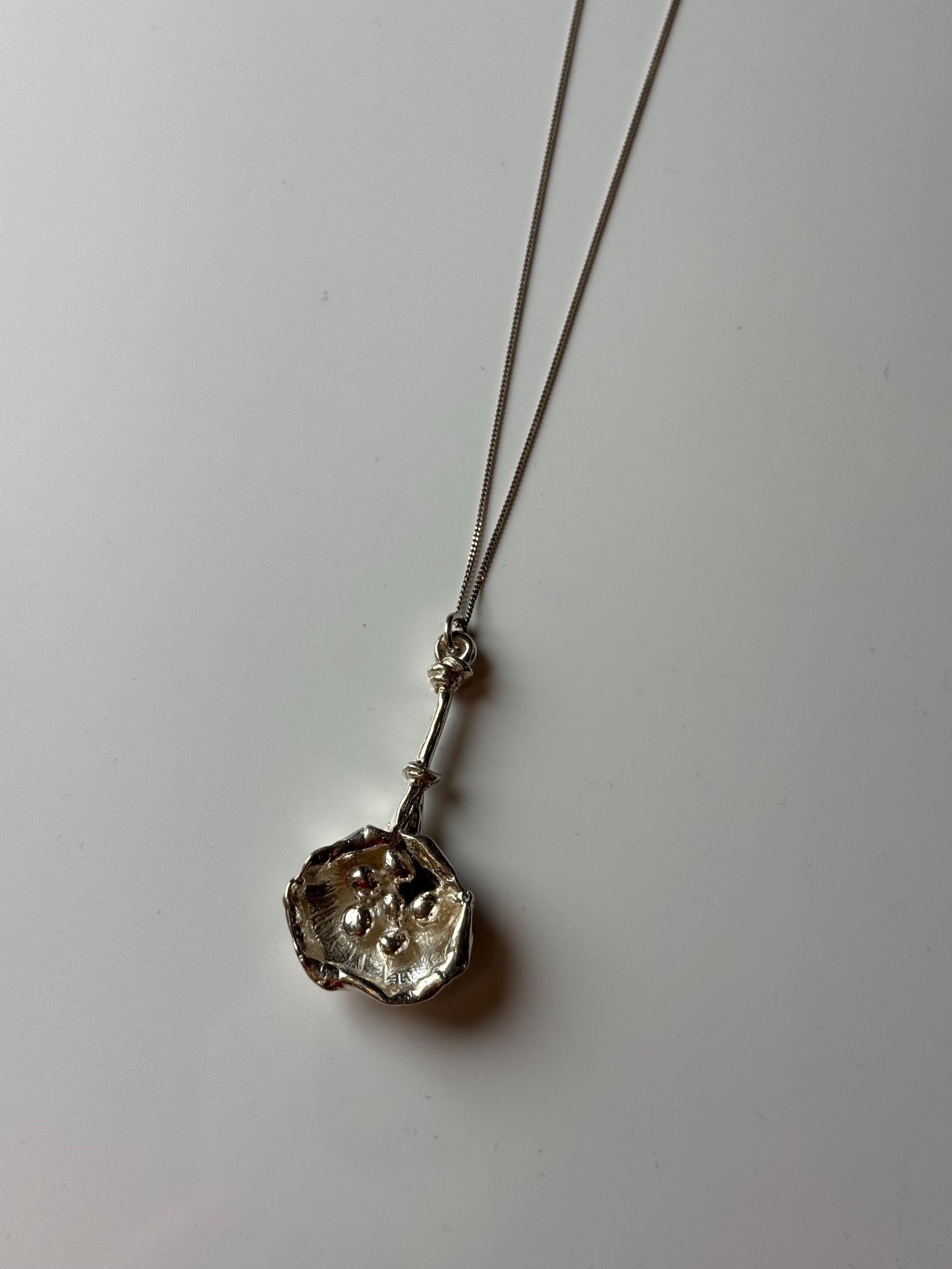 Original piece from 1977/Modernist /a wonderful handmade pendant designed by Kalevala Koru designer Holger Lindström , Made in Finland