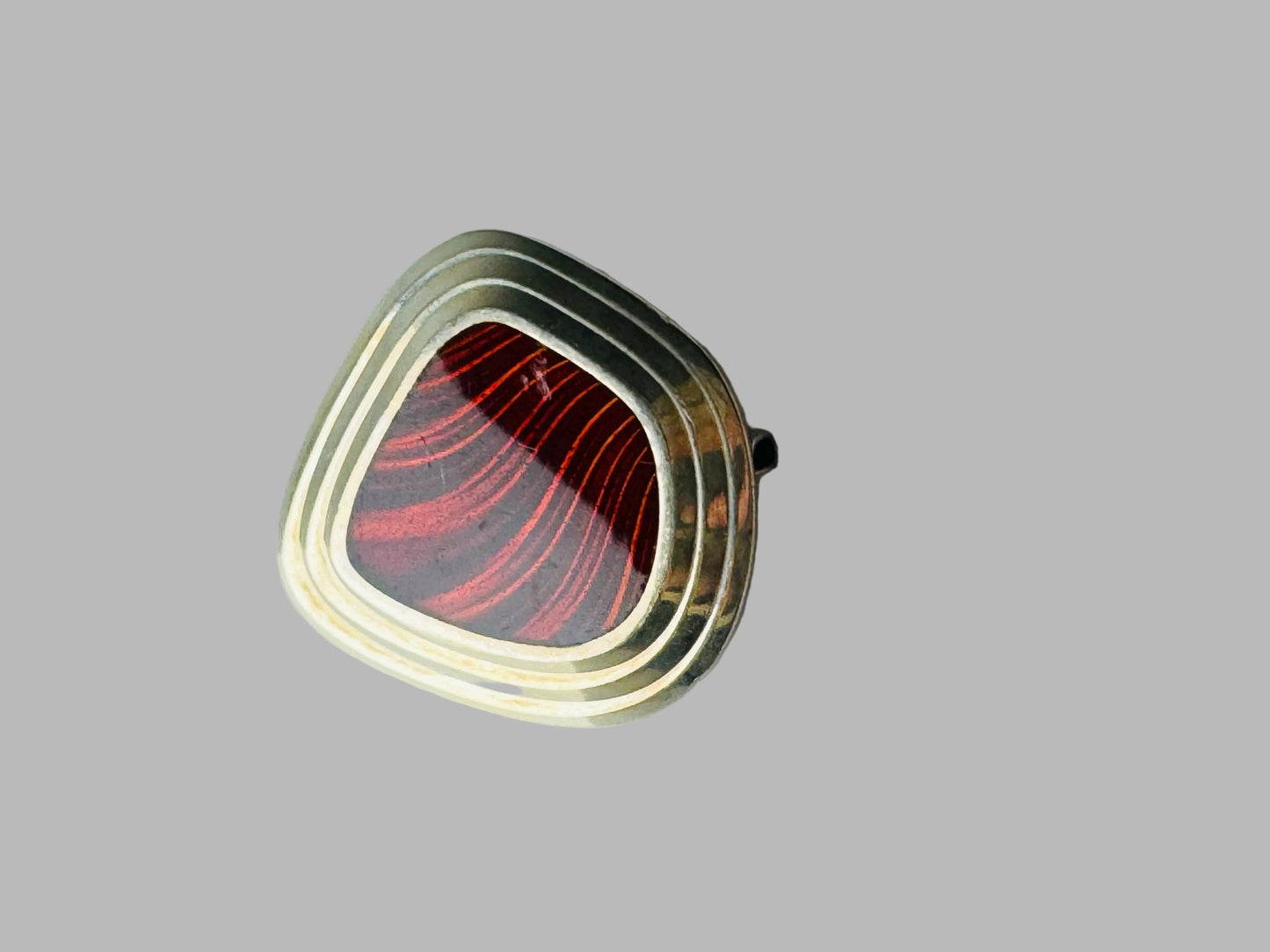 A beautiful silver & enamel brooch by Suomen Rahapaja in 2009